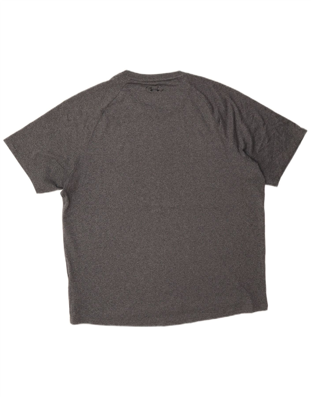 T-shirt da uomo Under Armour Top grande in poliestere grigio