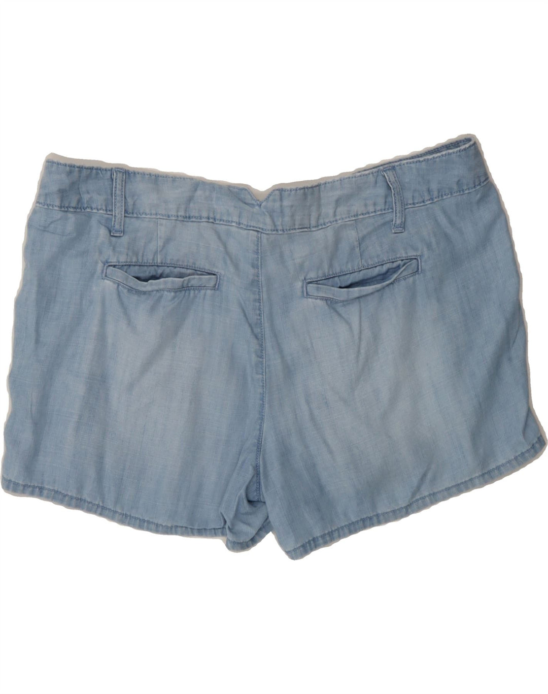 MOSSIMO Womens Pegged Chino Shorts US 14 XL W38  Blue Lyocell Vintage Mossimo and Second-Hand Mossimo from Messina Hembry 