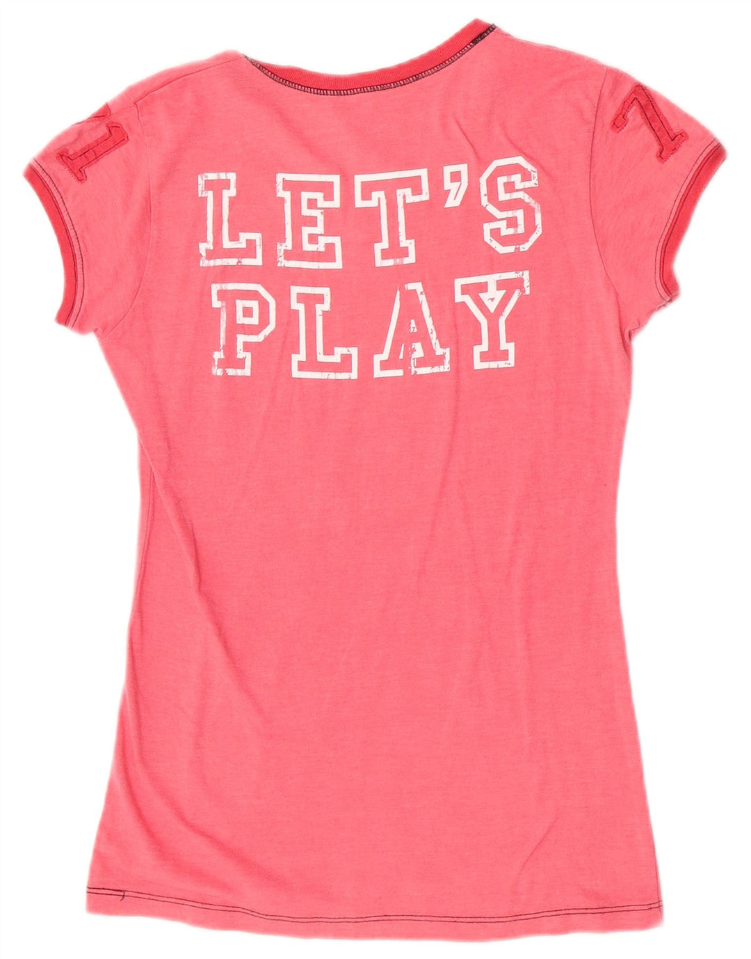 T-shirt grafica a maniche corte da donna Hard Rock Cafe UK 12 Rosa medio