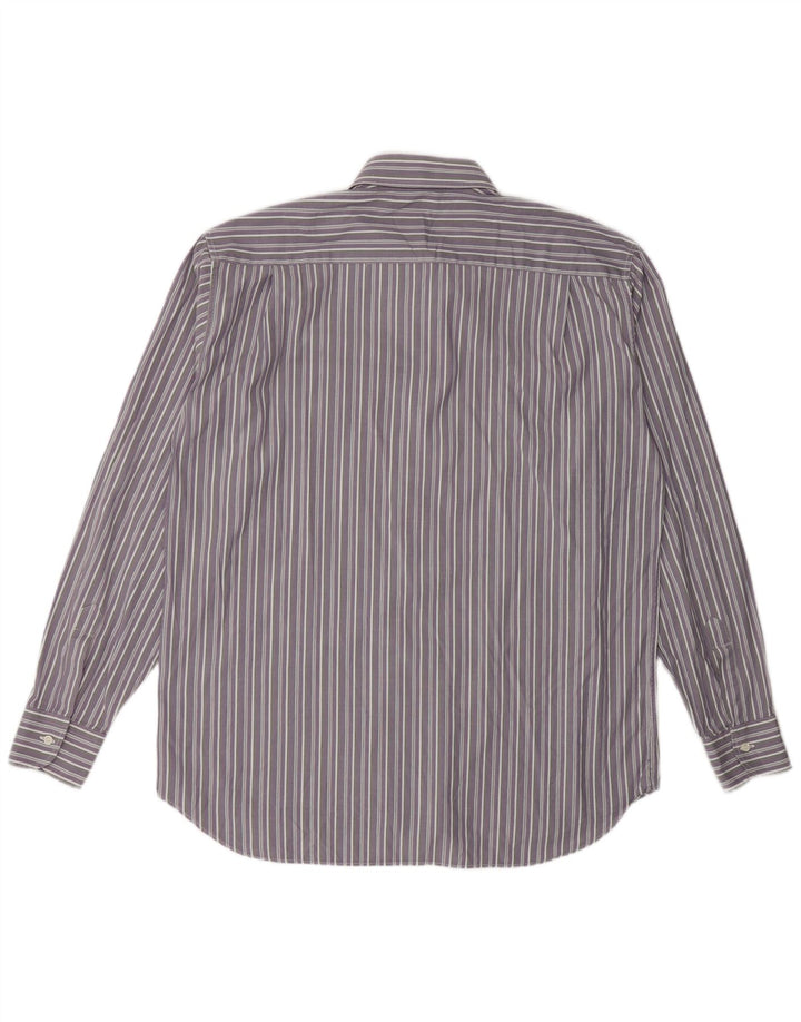 Camicia da uomo PLAY taglia 41 16 grande cotone a righe viola