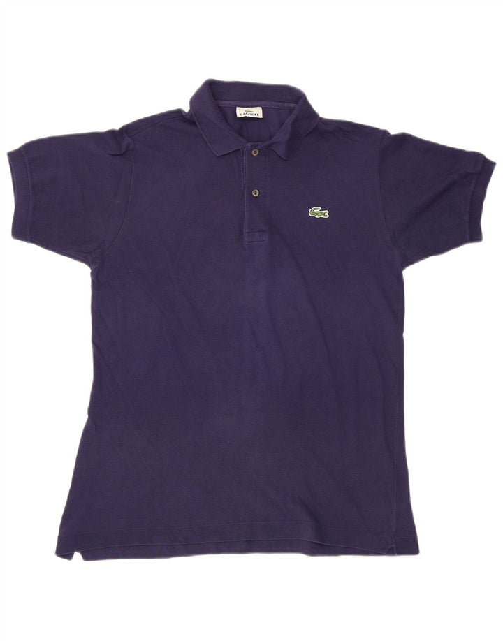 Polo da uomo Lacoste taglia 3 piccola in cotone viola