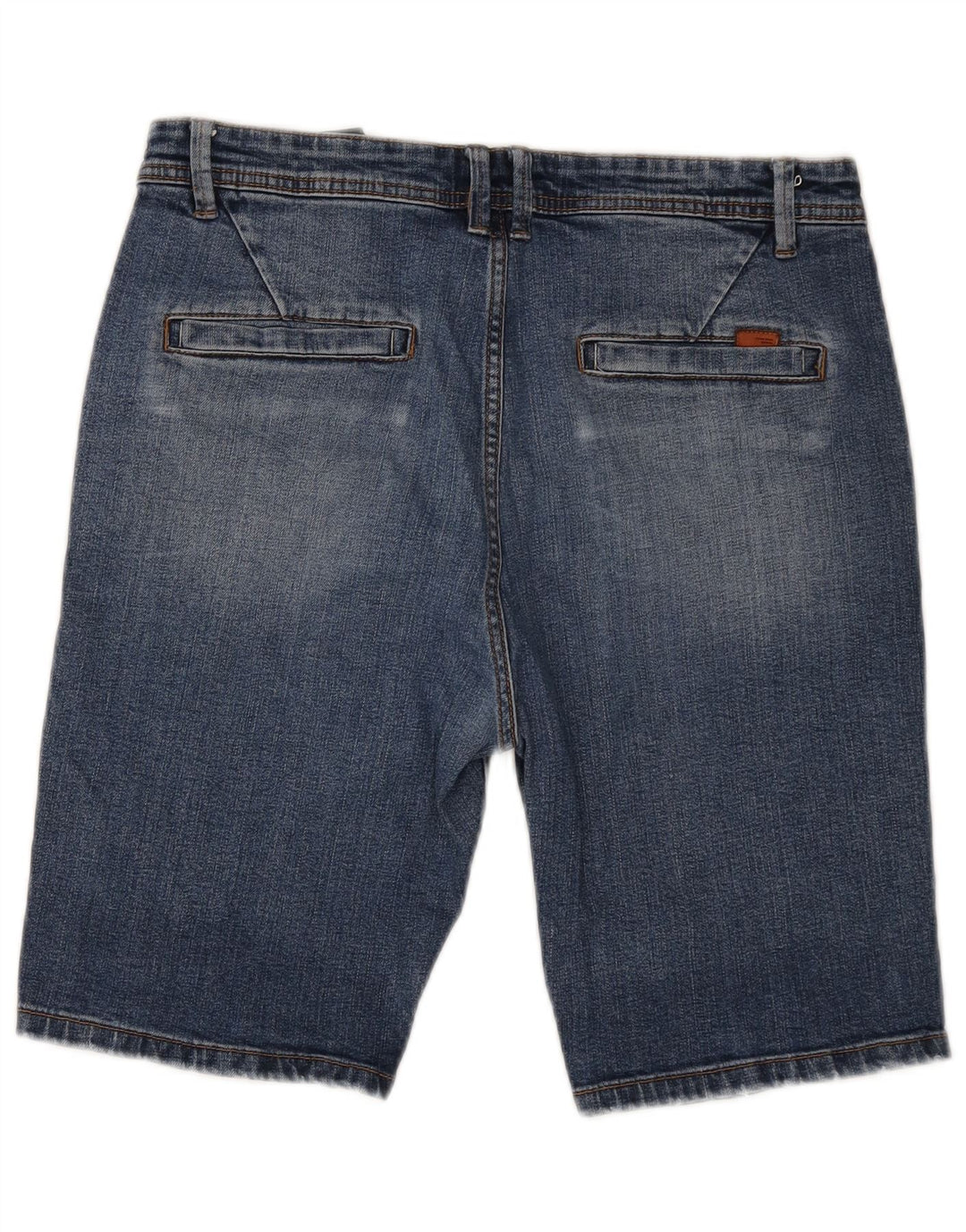 Pantaloncini di jeans da uomo Zara EU 42 Large W32 Blu