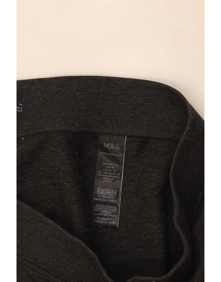 Leggings da donna Marks & Spencer UK 14 grande cotone grigio