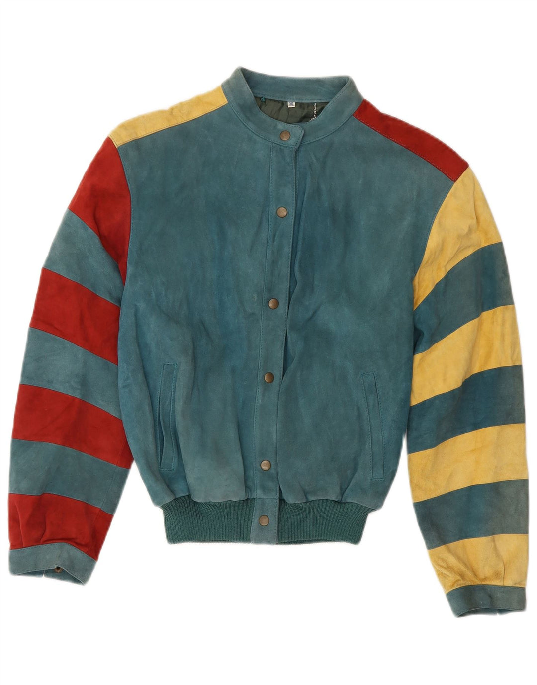 Giubbotto bomber vintage da donna EU 36 piccolo color verde