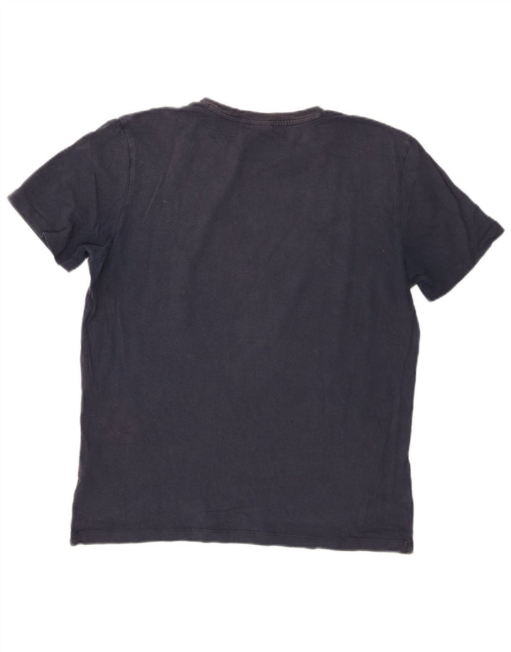 T-shirt da uomo Hugo Boss Top grande blu navy
