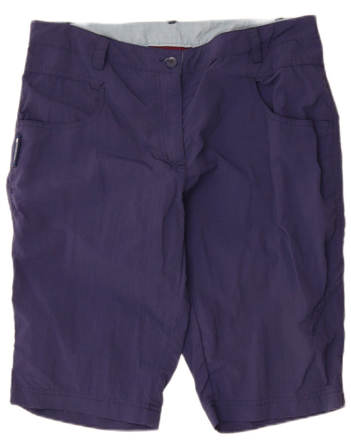 Pantaloncini cargo da donna Mountain Warehouse UK 12 medi W32 nylon blu navy