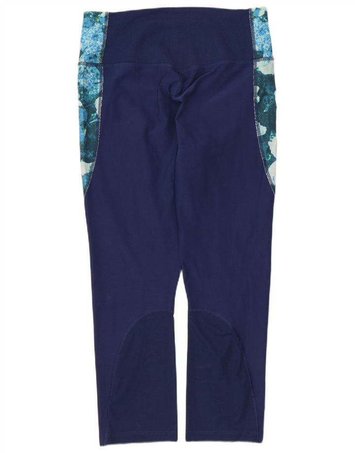 Leggings Nike Dri Fit Capri da donna UK 12 medio multicolore floreale