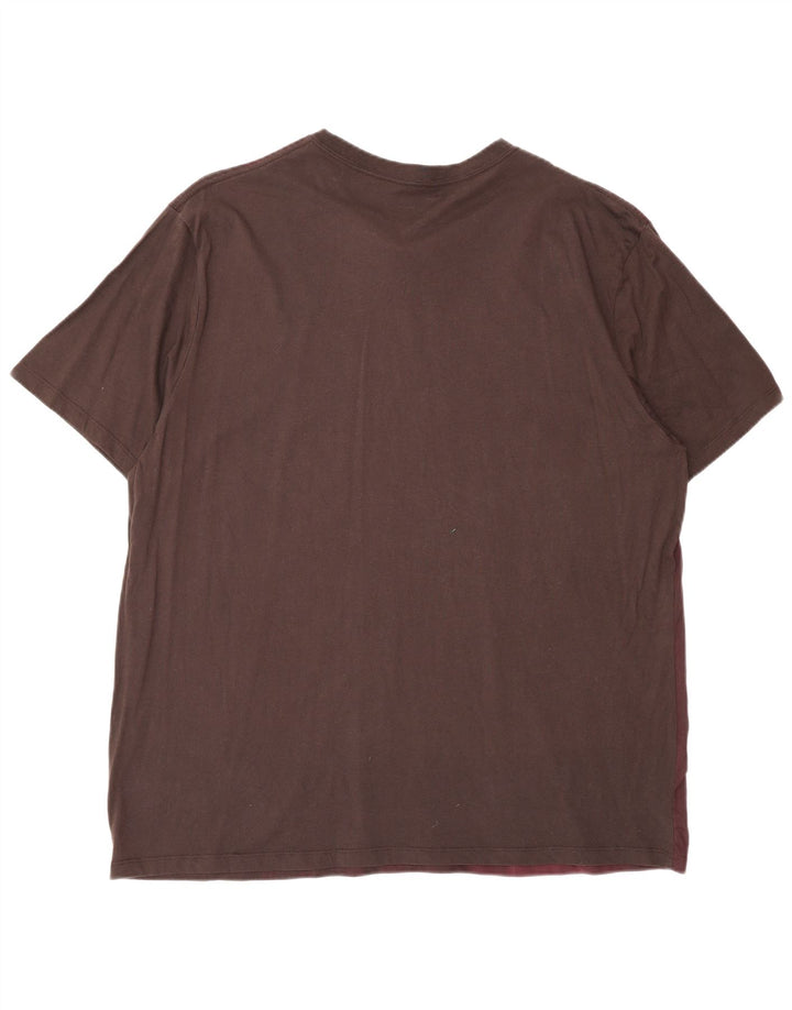 Maglietta da uomo Calvin Klein Top 2XL Bordeaux