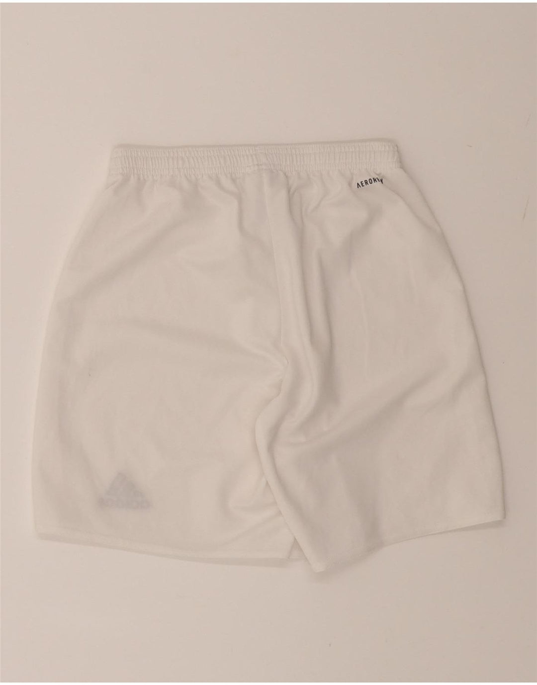 ADIDAS Mens Aeroready Sport Shorts Small White Polyester Vintage Adidas and Second-Hand Adidas from Messina Hembry 