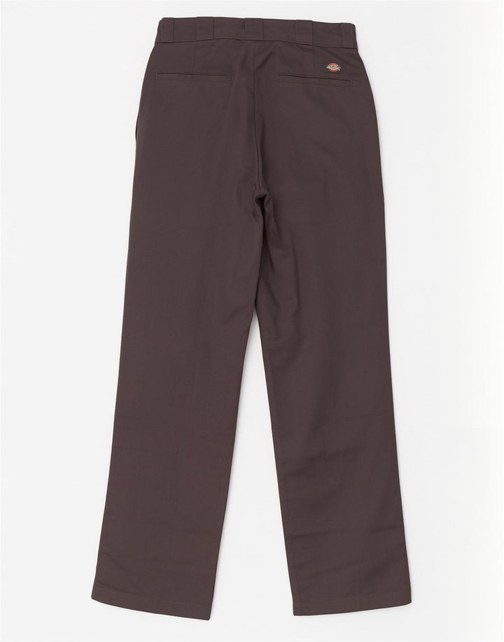 Dickies Pantaloni chino dritti da uomo con vestibilità originale W30 L32 poliestere grigio