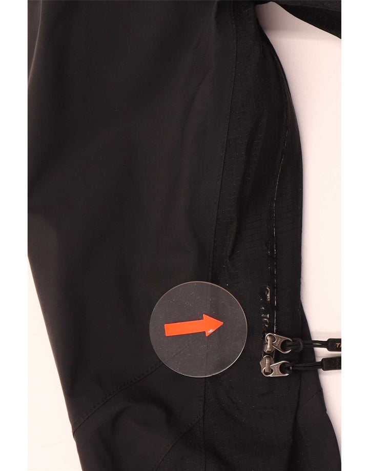Giacca antipioggia con cappuccio Columbia Interchange da uomo UK 36 piccola in nylon nero