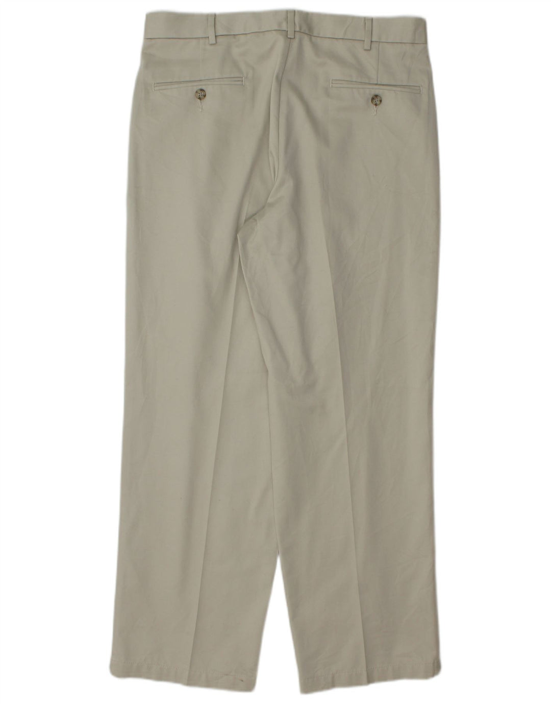 DOCKERS Pantaloni chino da uomo con pegging W32 L29 cotone grigio