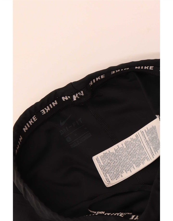 Leggings Nike Dri Fit Crop da donna UK 12 medio nero poliestere