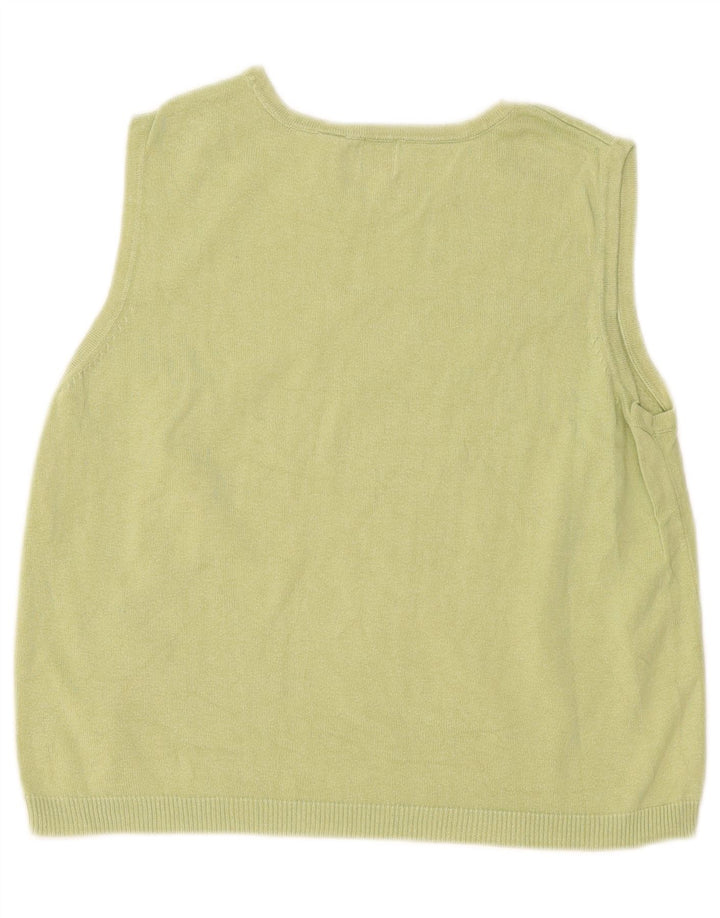 Gap Canotta da donna UK 14 Cotone verde medio