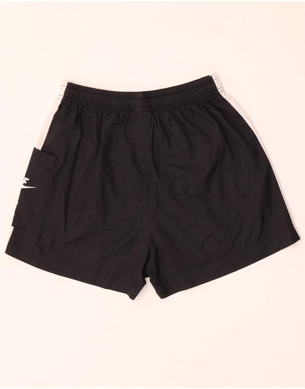 Pantaloncini sportivi Nike da donna UK 14 Medium Black Poliestere Colourblock