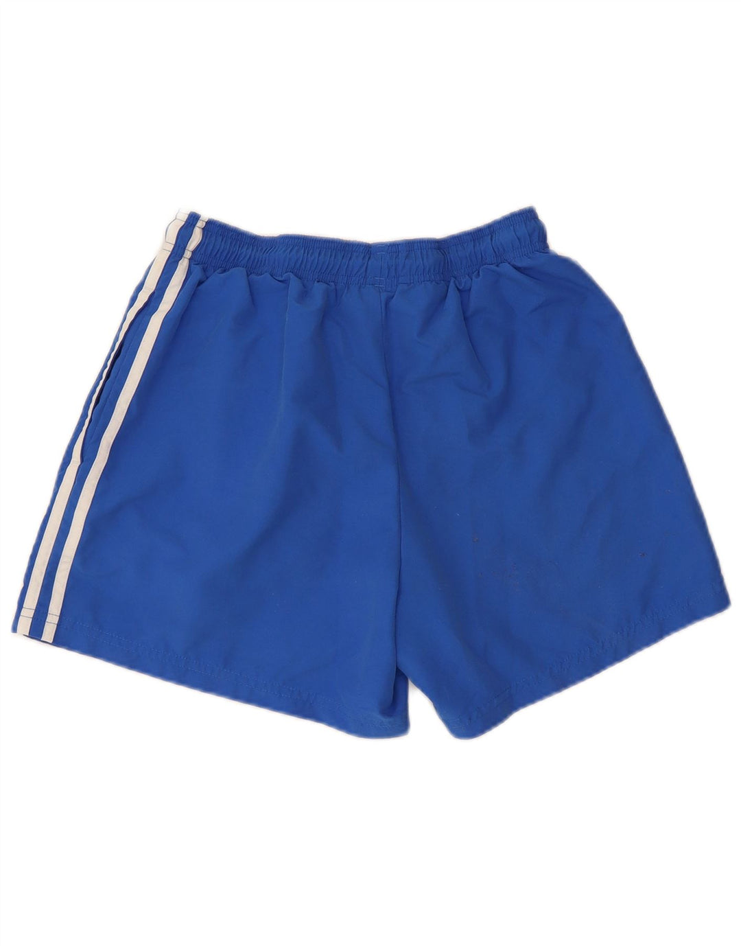 Pantaloncini sportivi da uomo Adidas in poliestere blu medio