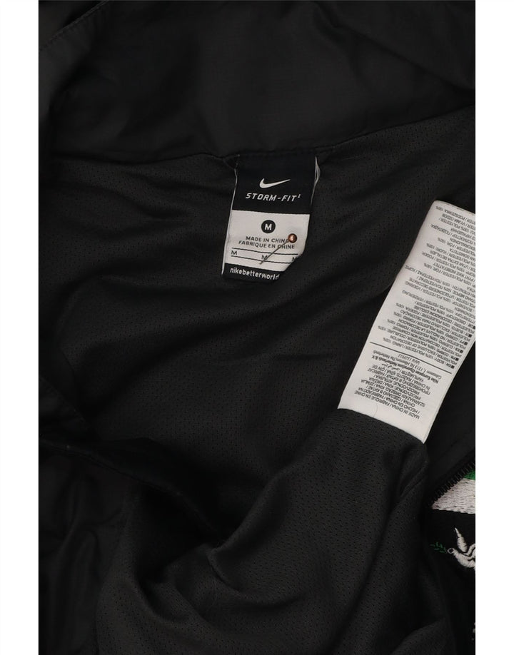 Giacca a vento grafica Nike Storm-Fit da uomo UK 38 medio poliestere nero