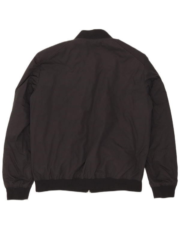 Giacca reversibile da uomo Hugo Boss UK 36 Small Nera in poliammide