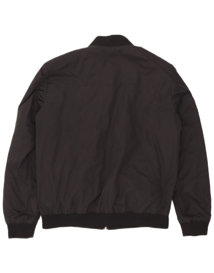 Giacca reversibile da uomo Hugo Boss UK 36 Small Nera in poliammide