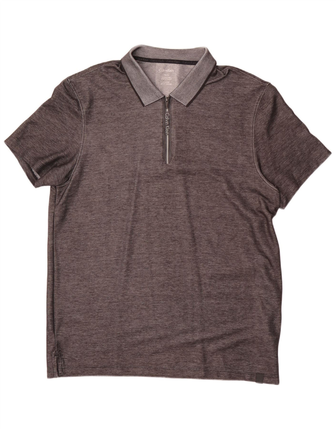 Polo da uomo Calvin Klein XL grigia screziata
