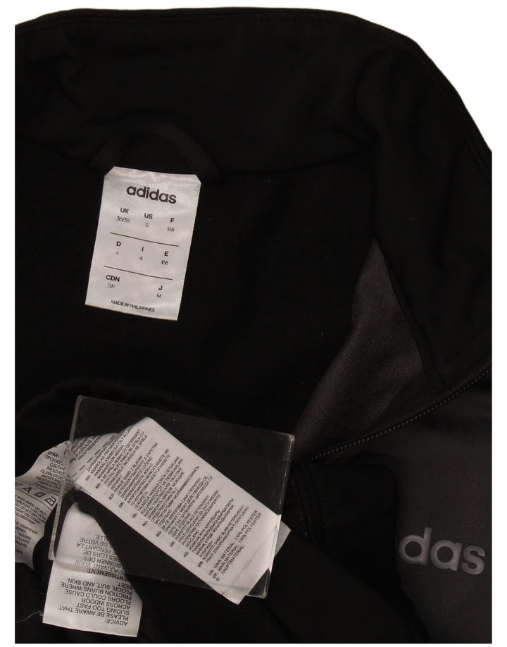 Giacca da tuta da uomo Adidas UK 36/38 Small Poliestere color block nero