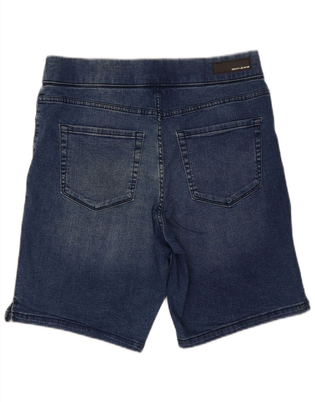 Pantaloncini di jeans da donna Dkny medi W30 cotone blu