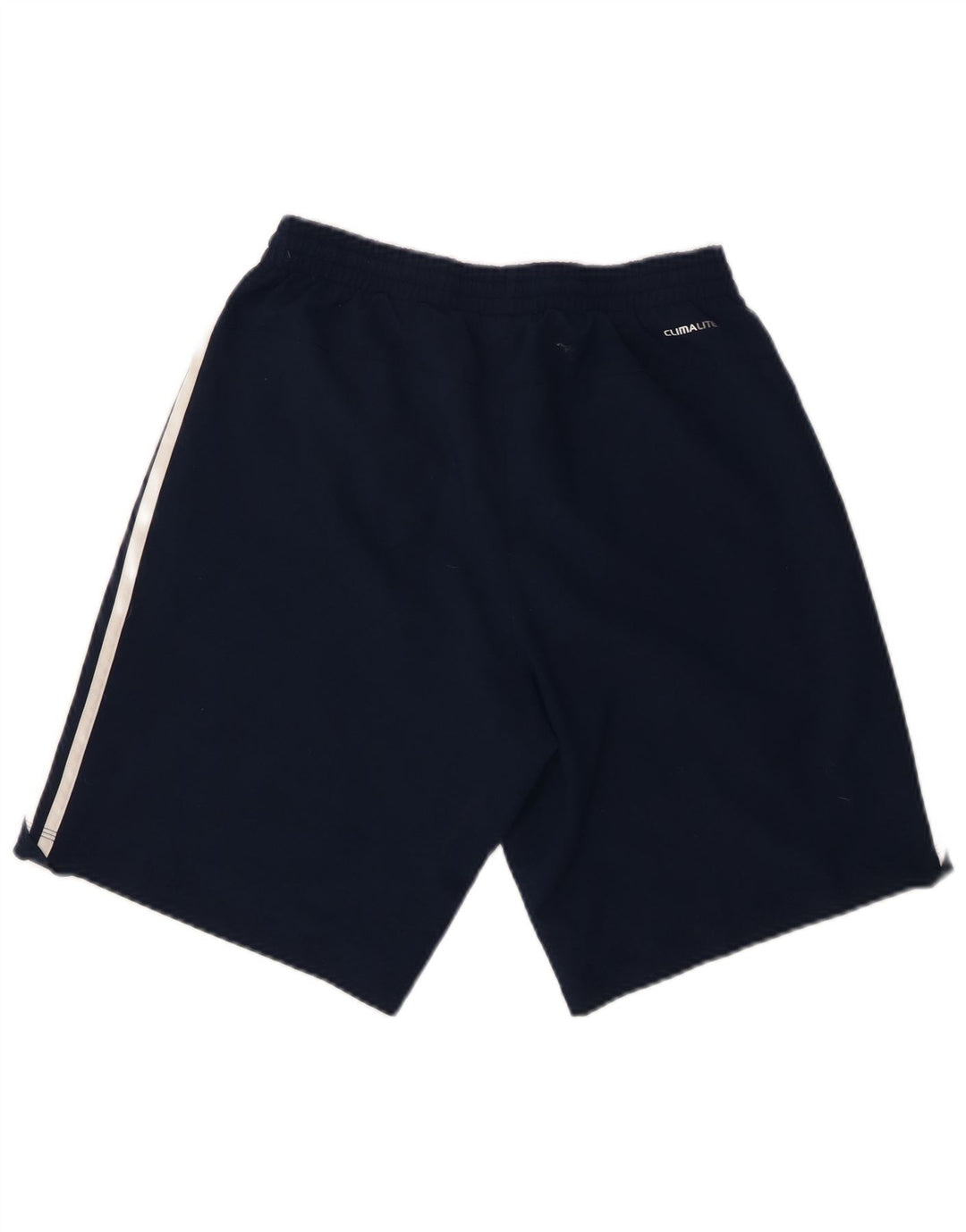 Pantaloncini sportivi ADIDAS Climalite da uomo piccoli in poliestere blu navy