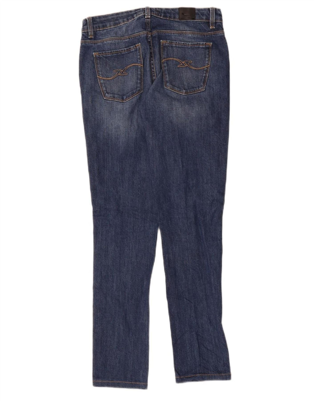 Jeans Slim Donna Trussardi IT 40 Small W26 L29 Blu Cotone
