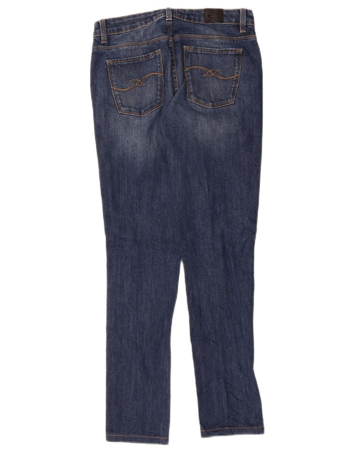 Jeans Slim Donna Trussardi IT 40 Small W26 L29 Blu Cotone