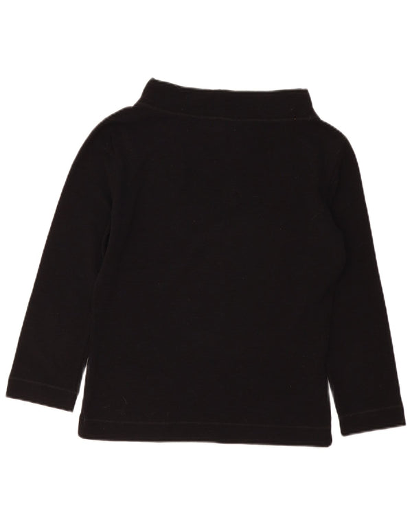 Maglione da donna Marella con collo dolcevita e maniche a 3/4 UK 12 Medio Nero