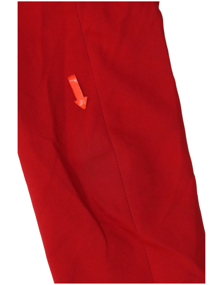 Giacca blazer a 1 bottone da donna Zara UK 10 piccola in cotone rosso