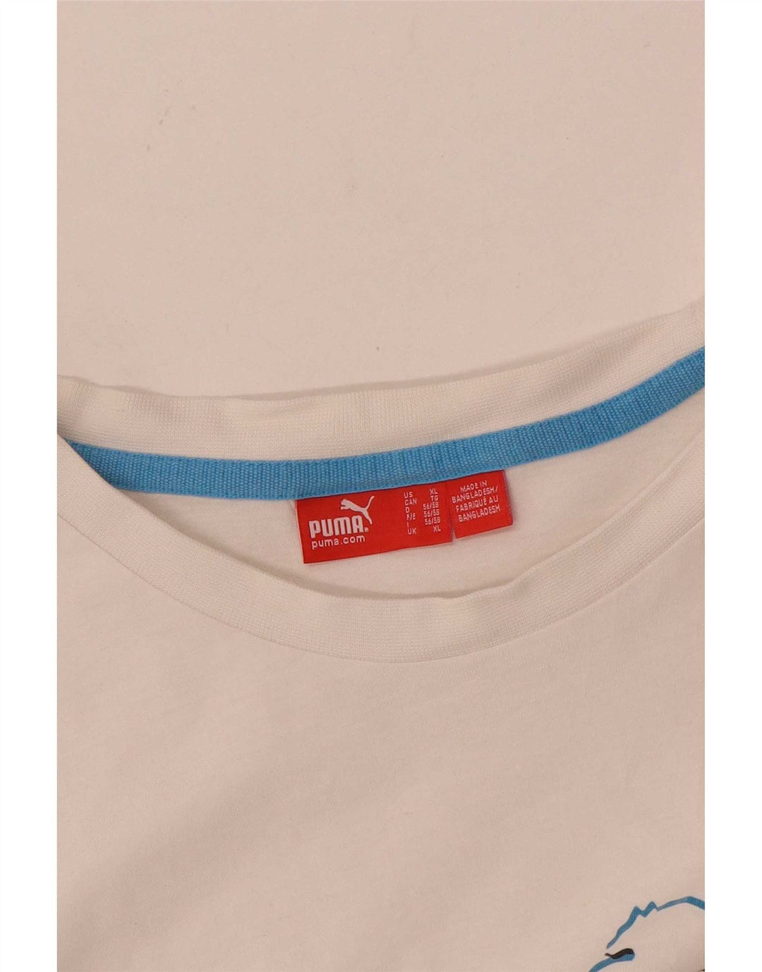 T-shirt grafica da uomo Puma XL bianca