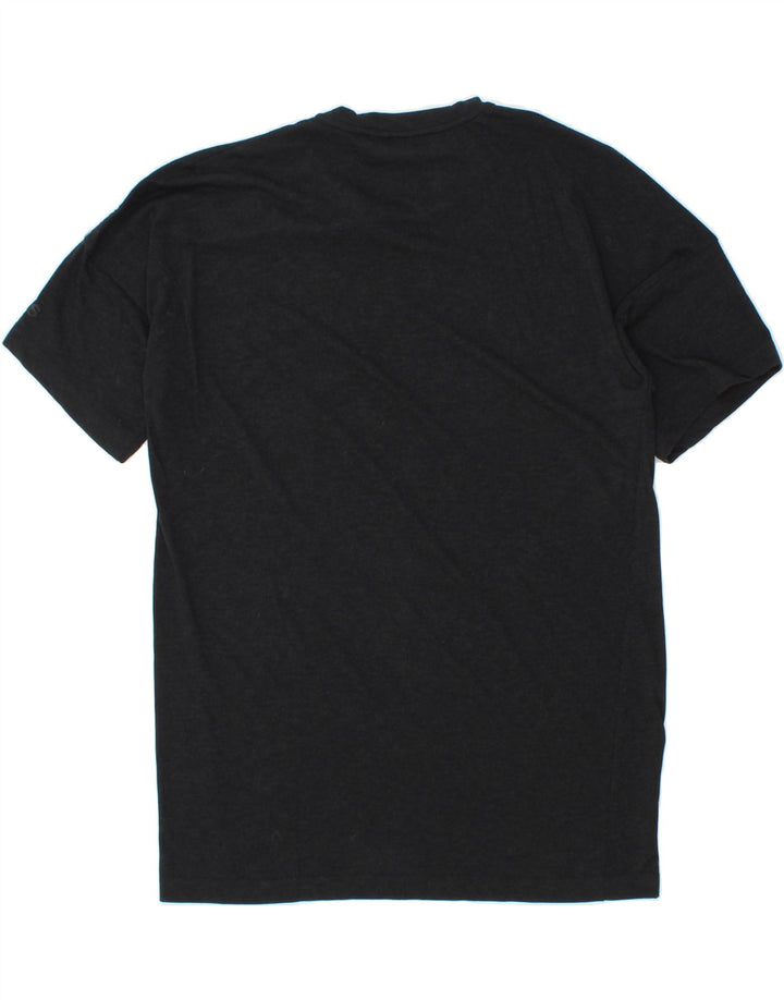 ADIDAS Mens T-Shirt Top Medium Black Vintage Adidas and Second-Hand Adidas from Messina Hembry 