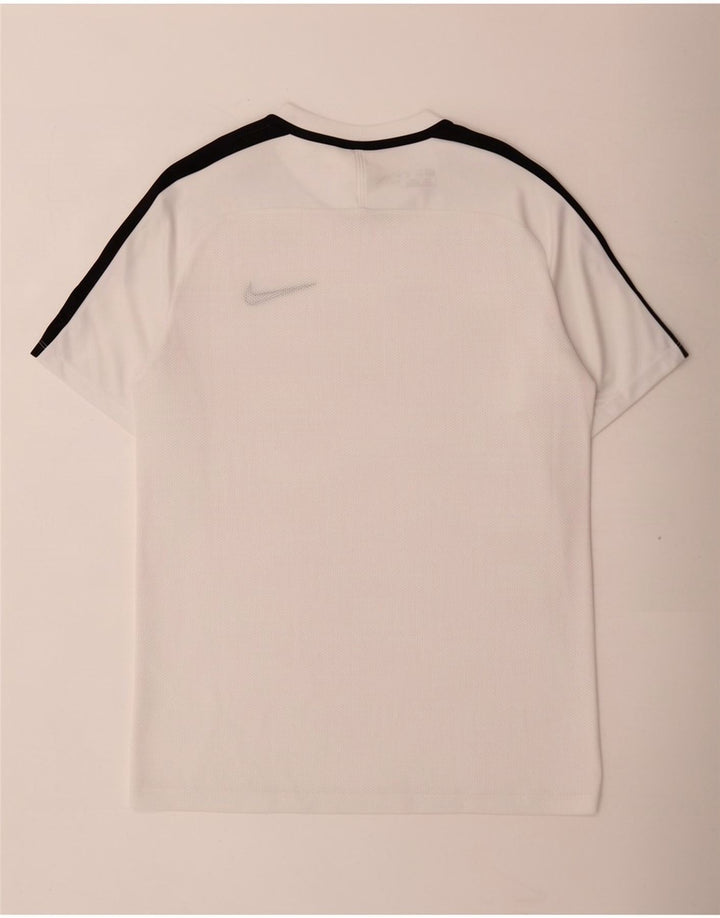 T-shirt Nike Dri Fit da uomo, colore bianco medio, color block