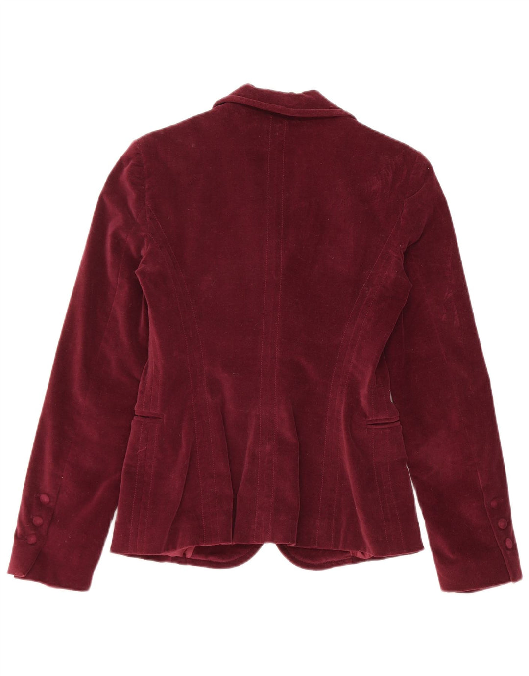 Blugirl Blumarine Giacca Blazer a 1 Bottone da Donna IT 42 Bordeaux Medio