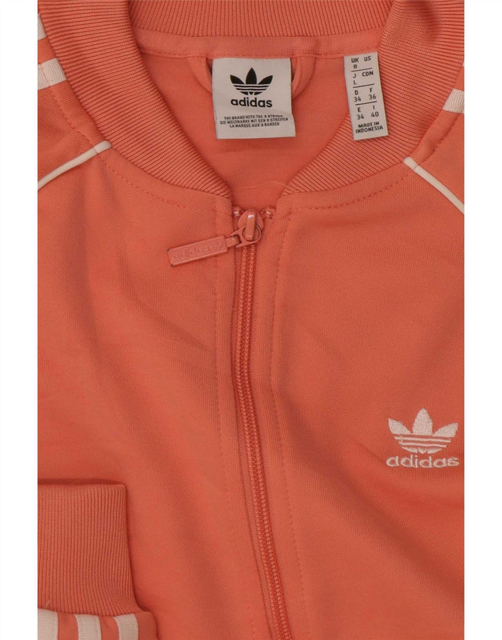 Giacca da ginnastica da donna Adidas UK 8 piccola rosa
