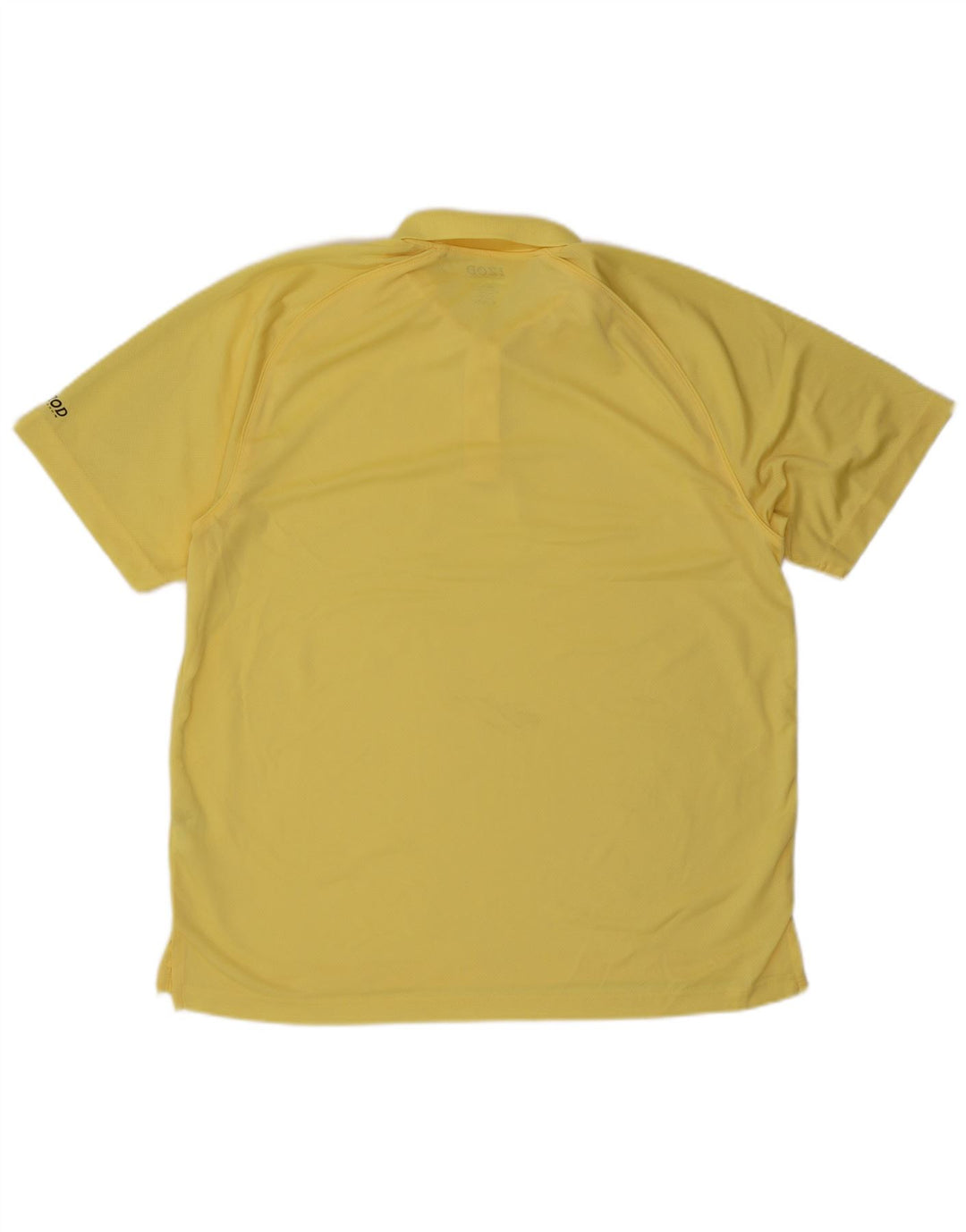 Polo da golf da uomo IZOD XL in poliestere giallo