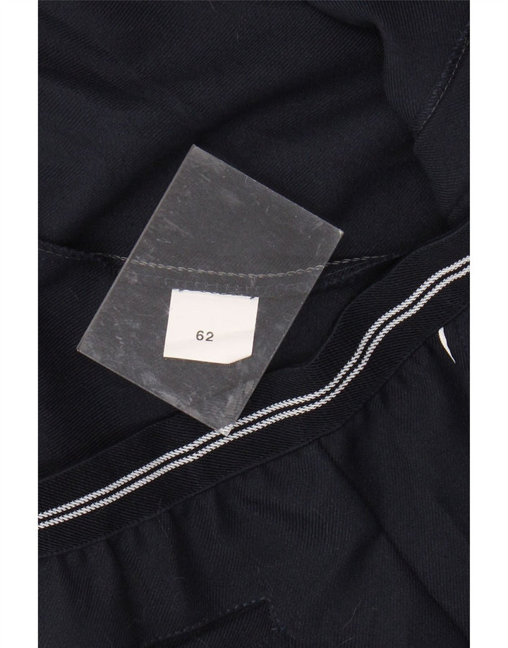 F.LLI CAMPAGNOLO Pantaloncini casual da uomo W40 XL Poliestere blu navy