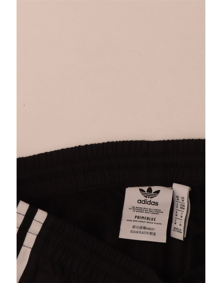 Pantaloni da tuta grafica da uomo Adidas Joggers medio poliestere nero