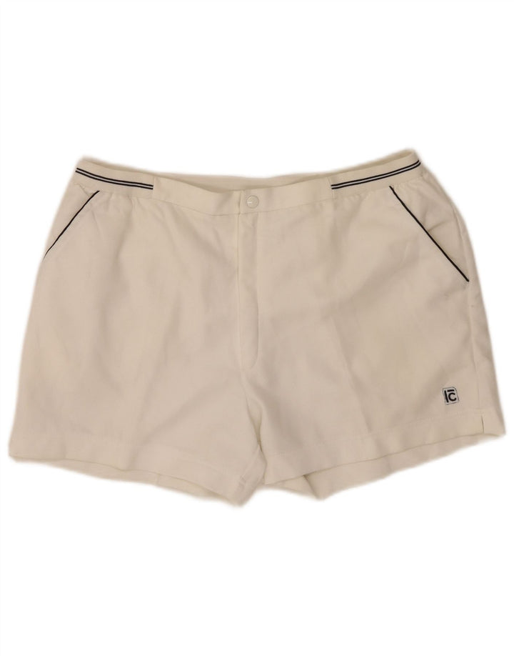 Pantaloncini chino da uomo Campagnolo W32 poliestere bianco medio