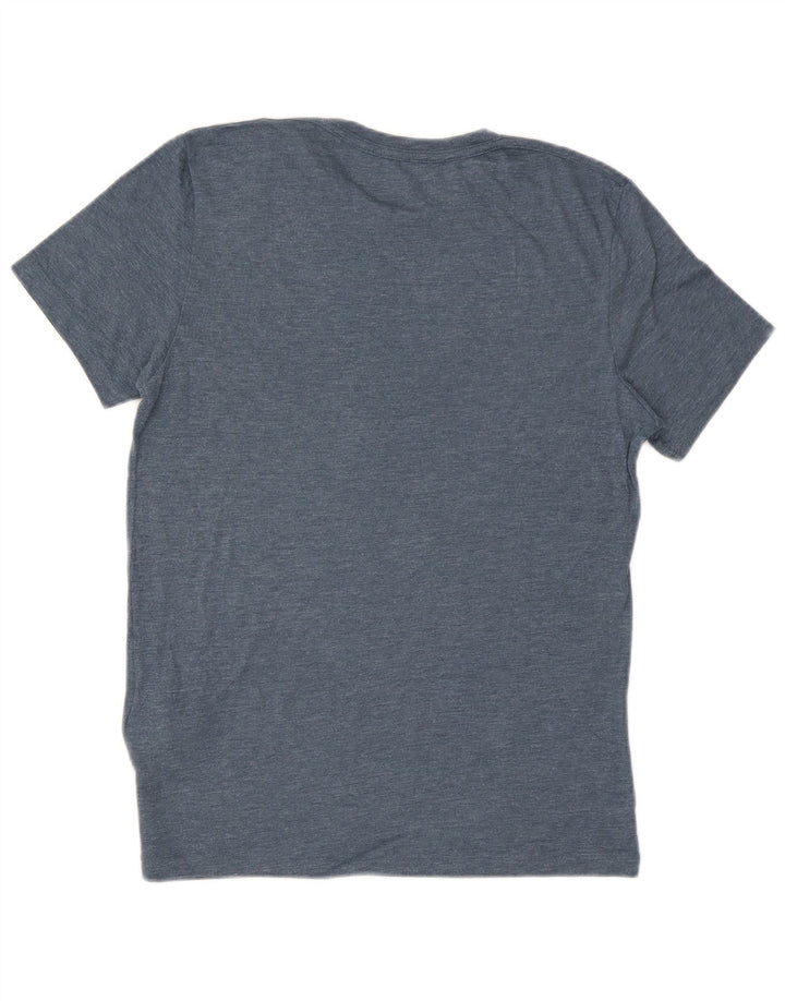 T-shirt da uomo ALL SAINTS Top in cotone blu medio
