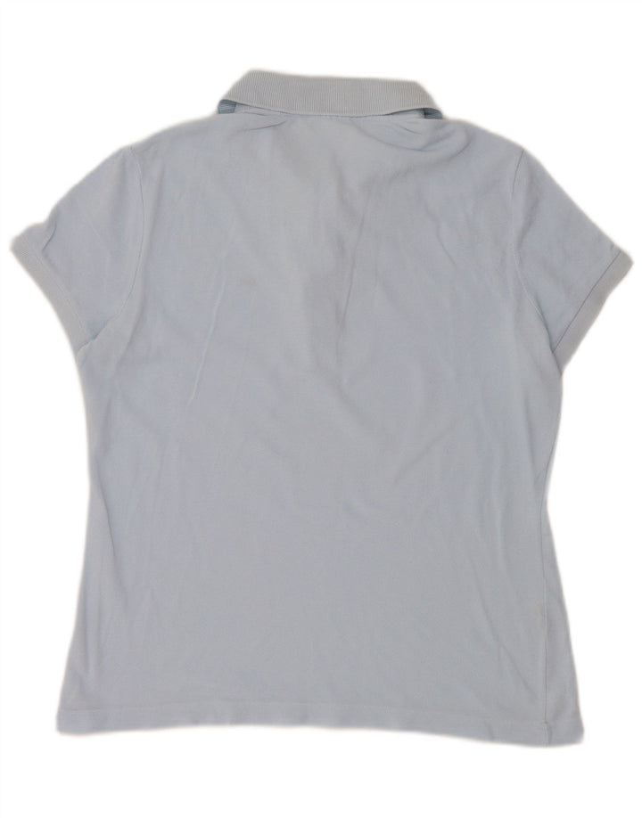 Polo da donna Lacoste taglia 44 grande in cotone blu