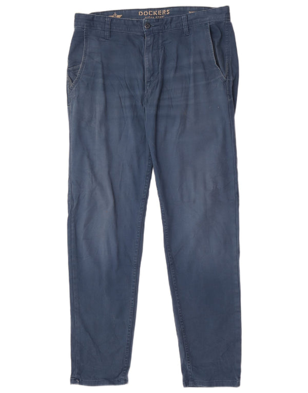 Pantaloni chino affusolati Alpha da uomo Dockers W32 L32 blu