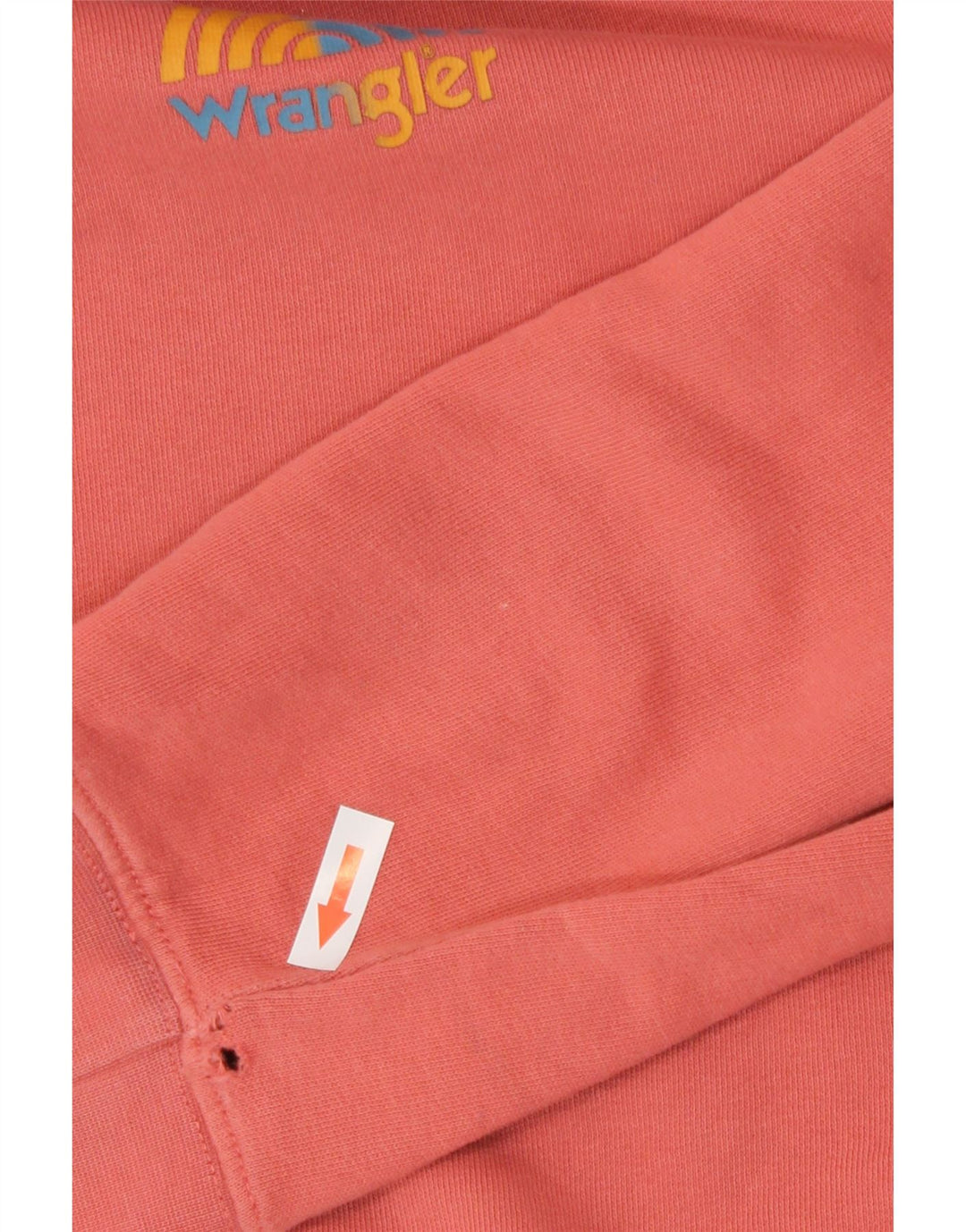 Felpa con cappuccio da uomo Wrangler 2XL in cotone rosso