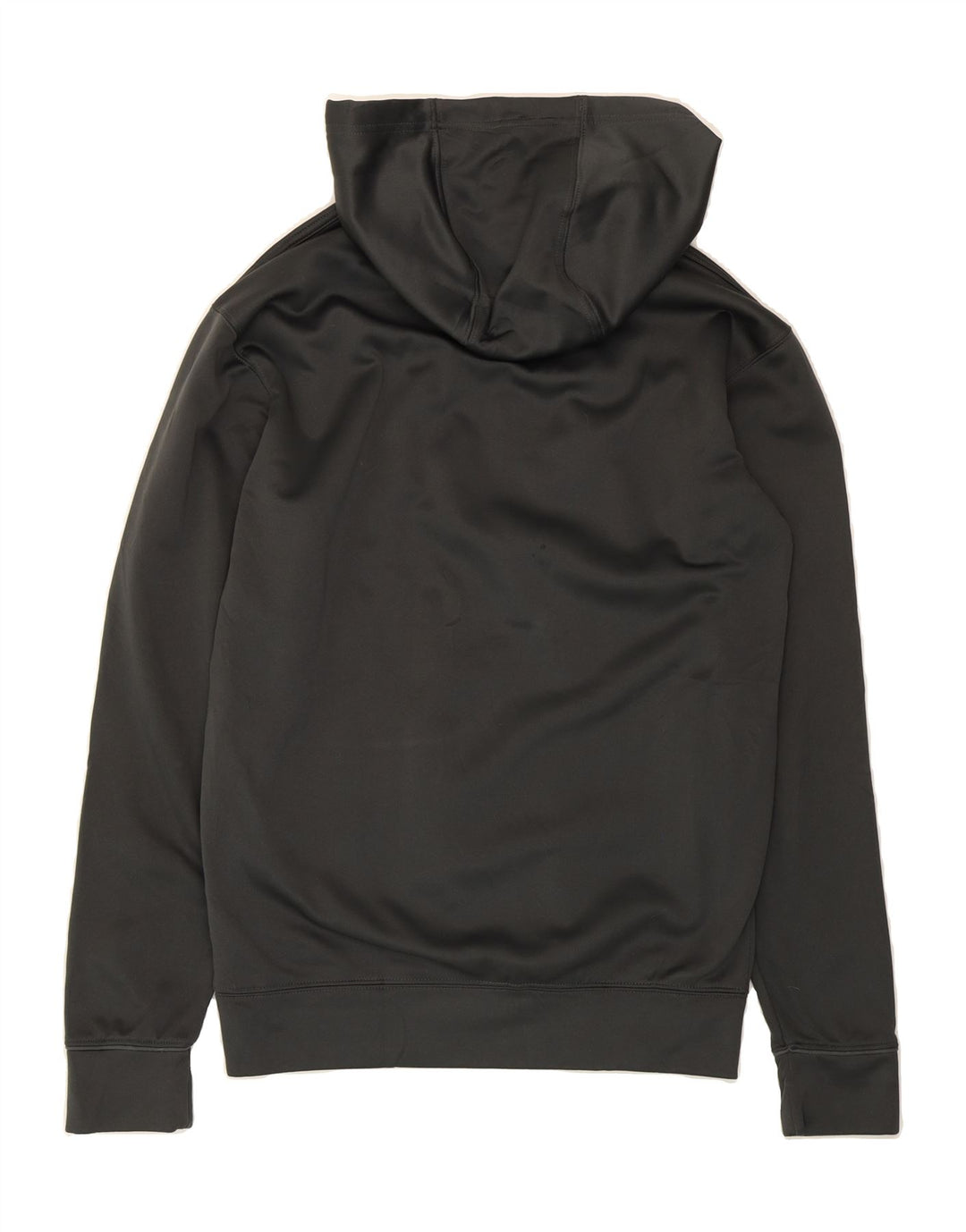 NIKE Mens Therma-Fit Graphic Hoodie Jumper Small Grey Polyester Vintage Nike and Second-Hand Nike from Messina Hembry 