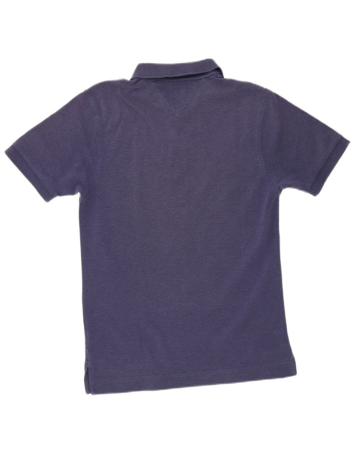 Polo da uomo Tommy Hilfiger piccola blu navy