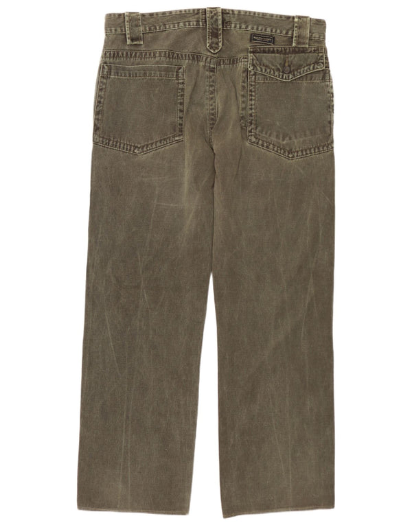 Pantaloni chino dritti da uomo Marlboro Classics EU 52 XL W34 L29 Cachi