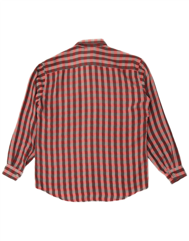 Camicia Benetton Uomo Medium Vichy Multicolore