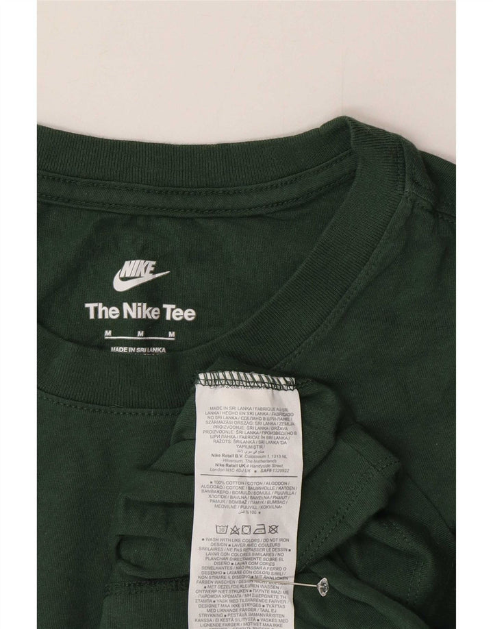 T-shirt da uomo Nike Top in cotone verde medio