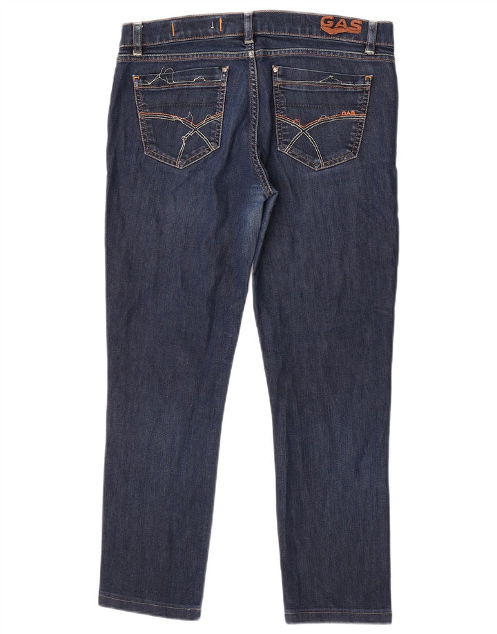 Jeans slim crop da donna GAS W29 L24 cotone blu